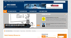 Desktop Screenshot of hotelresource.com